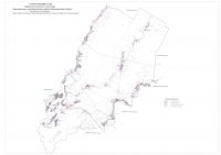 "Карта границ поселения и существующих населенных пунктов, входящих в состав поселения"
